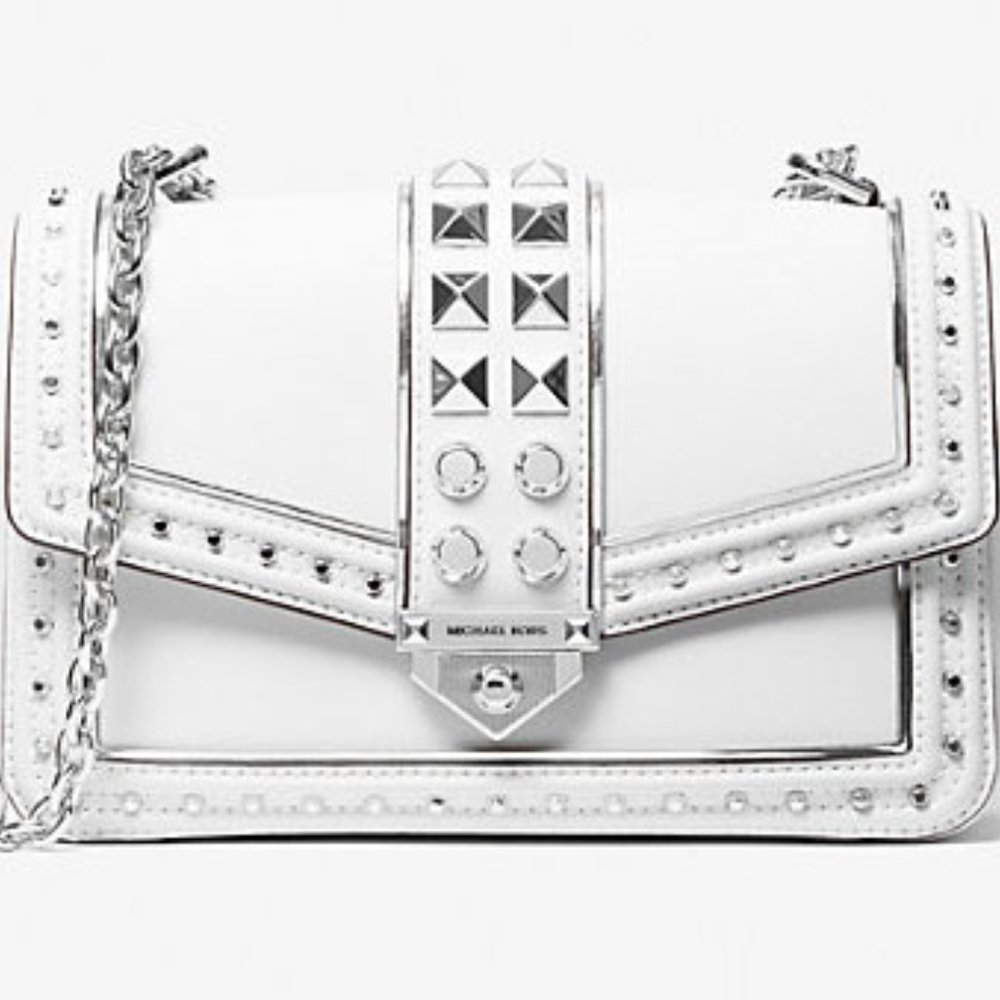 MICHAEL KORS SoHo Studded Leather Shoulder Bag